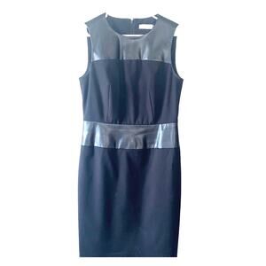 🦬CALVIN KLEIN sleeveless little black dress 10